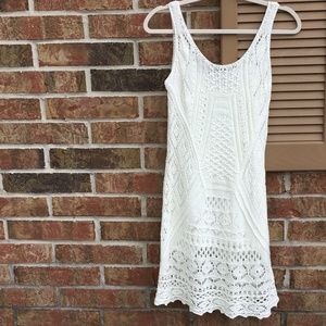H&M CROCHET SLEEVELESS DRESS Size Small